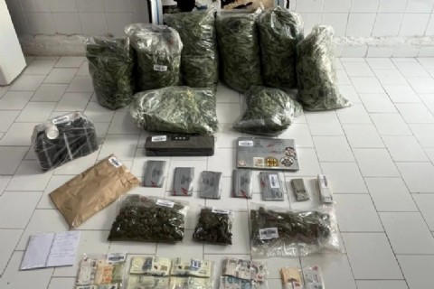 La Policía secuestró más de 24 kilos de marihuana en una vivienda
