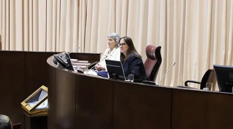 Se realizó la primera sesión de la Legislatura sin la vicegobernadora Gloria Ruiz