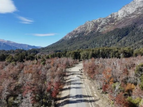 Más del 54 por ciento de la obra ejecutada en la Ruta Provincial 65 hacia Villa Traful