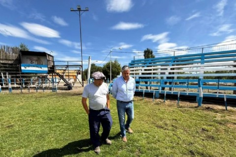 Con un aporte provincial, mejoran el predio para la próxima Fiesta Nacional del Puestero