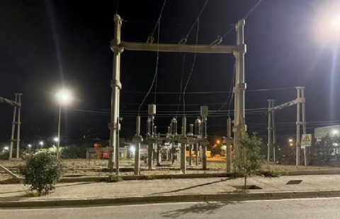 Acto vandálico en la línea eléctrica Chos Malal-Andacollo