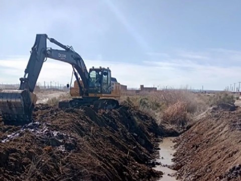 La Provincia trabaja para optimizar el riego en Picún Leufú