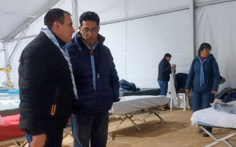 Rubén Lezcano, el compromiso social que abriga en medio de un invierno cruel