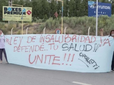 Se complicara el egreso e ingreso a Neuquén por el reclamo de los empleados de Salud de Rio Negro