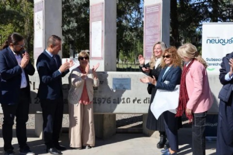 Neuquén renovó el compromiso con la memoria en La Escuelita: “Nunca el miedo puede reemplazar a la libertad”