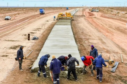 Avanza por encima de lo previsto la obra del bypass de Añelo