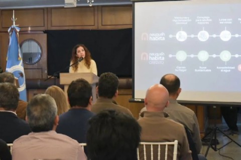 Neuquén Habita presentó los créditos hipotecarios en la región del Pehuén