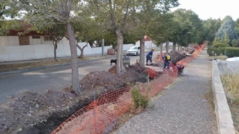 EPAS y la municipalidad de Villa El Chocón concretaron obra de agua potable