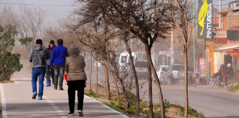 Un clásico: el infaltable viento, otra vez protagonista de una elección
