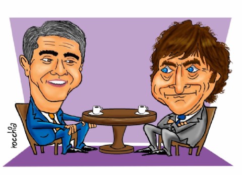 Diplomacia con distancia: Milei convocó al diálogo y Figueroa apostó por Brasil