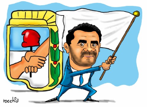 La bandera peronista se deshilacha