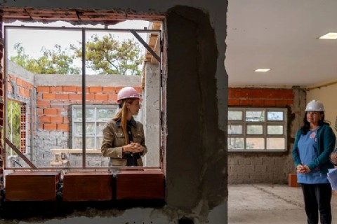 La Provincia avanza con la ampliación de la Escuela 301 y un SUM en China Muerta