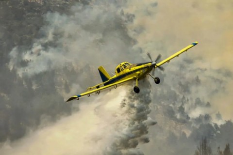 La Provincia alquilará cuatro aeronaves para combatir incendios forestales