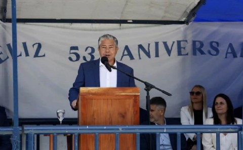 Figueroa en el aniversario de Picún Leufú: "El orden llegó para redistribuir"