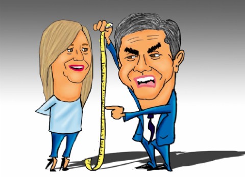 Figueroa le mide el pulso a Gloria Ruiz