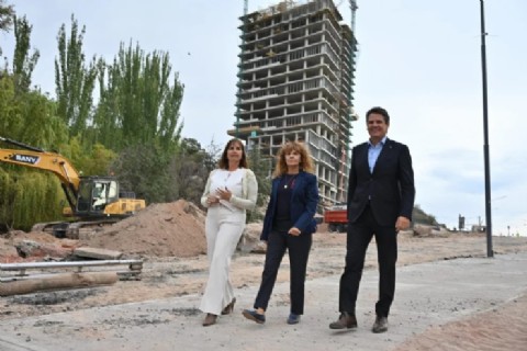 Neuquén avanza con el nuevo Acceso Norte: Gaido supervisó una obra clave para descomprimir el tránsito