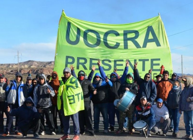 Distintos cortes en rutas de Neuquén por parte de la UOCRA