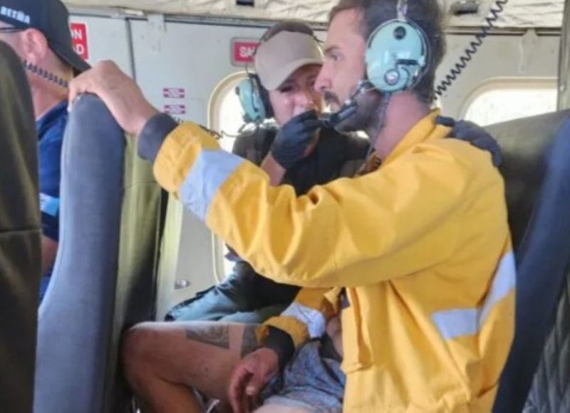 VIDEO | Rescate: encontraron deshidratado y desorientado al joven tucumano buscado en la zona de Villa Traful