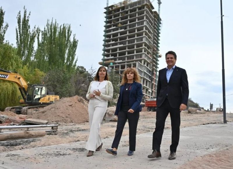 Neuquén avanza con el nuevo Acceso Norte: Gaido supervisó una obra clave para descomprimir el tránsito