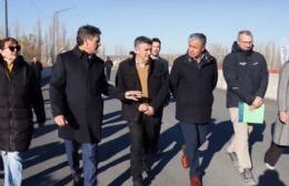 Figueroa inauguró el Puente Anaya y confirmó que el 1 de julio comenzará la obra sobre el arroyo Carranza